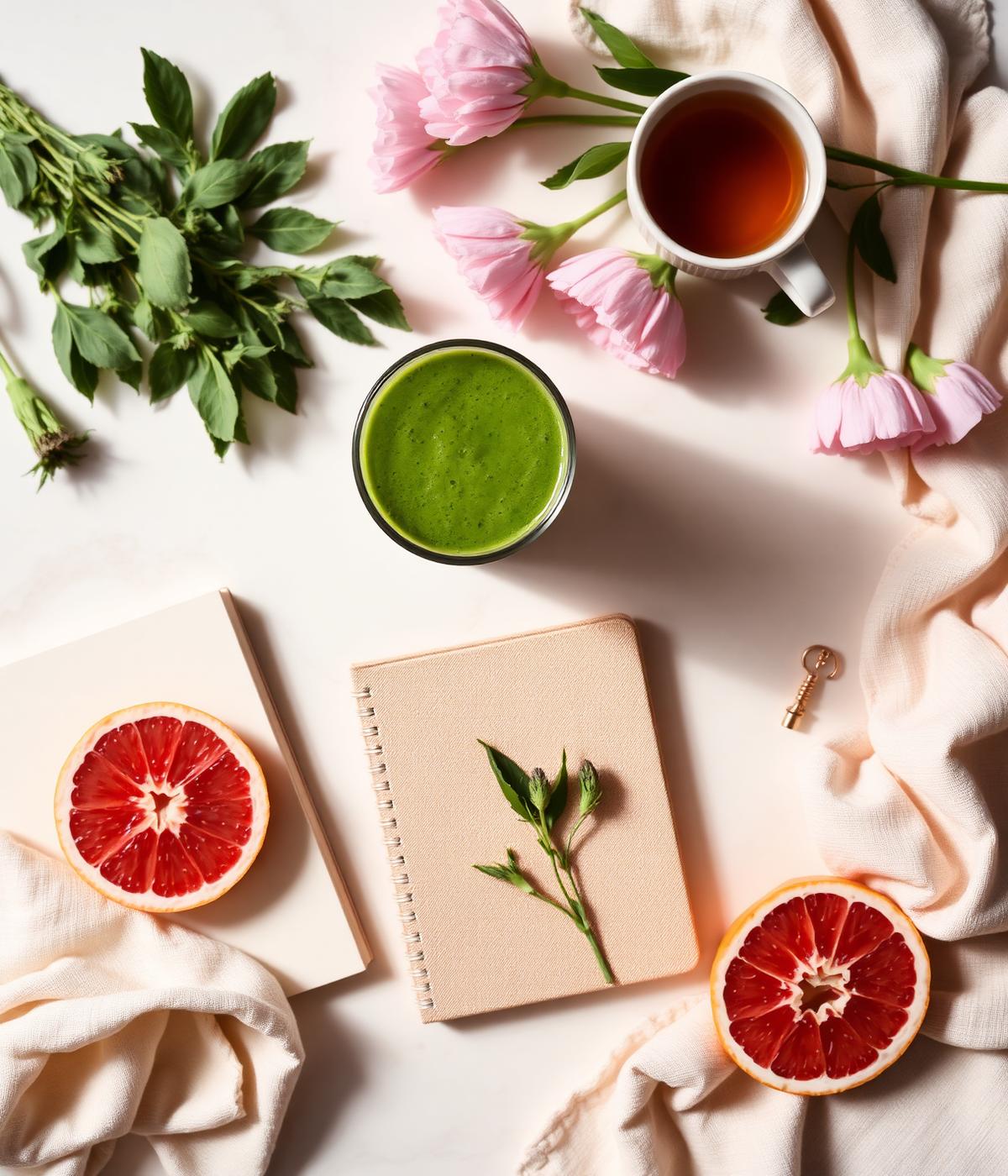Calming wellness ritual
